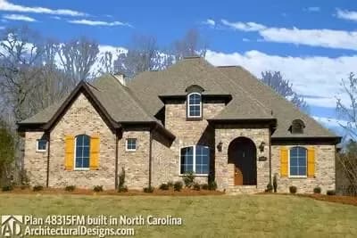 4 Bedroom French Country