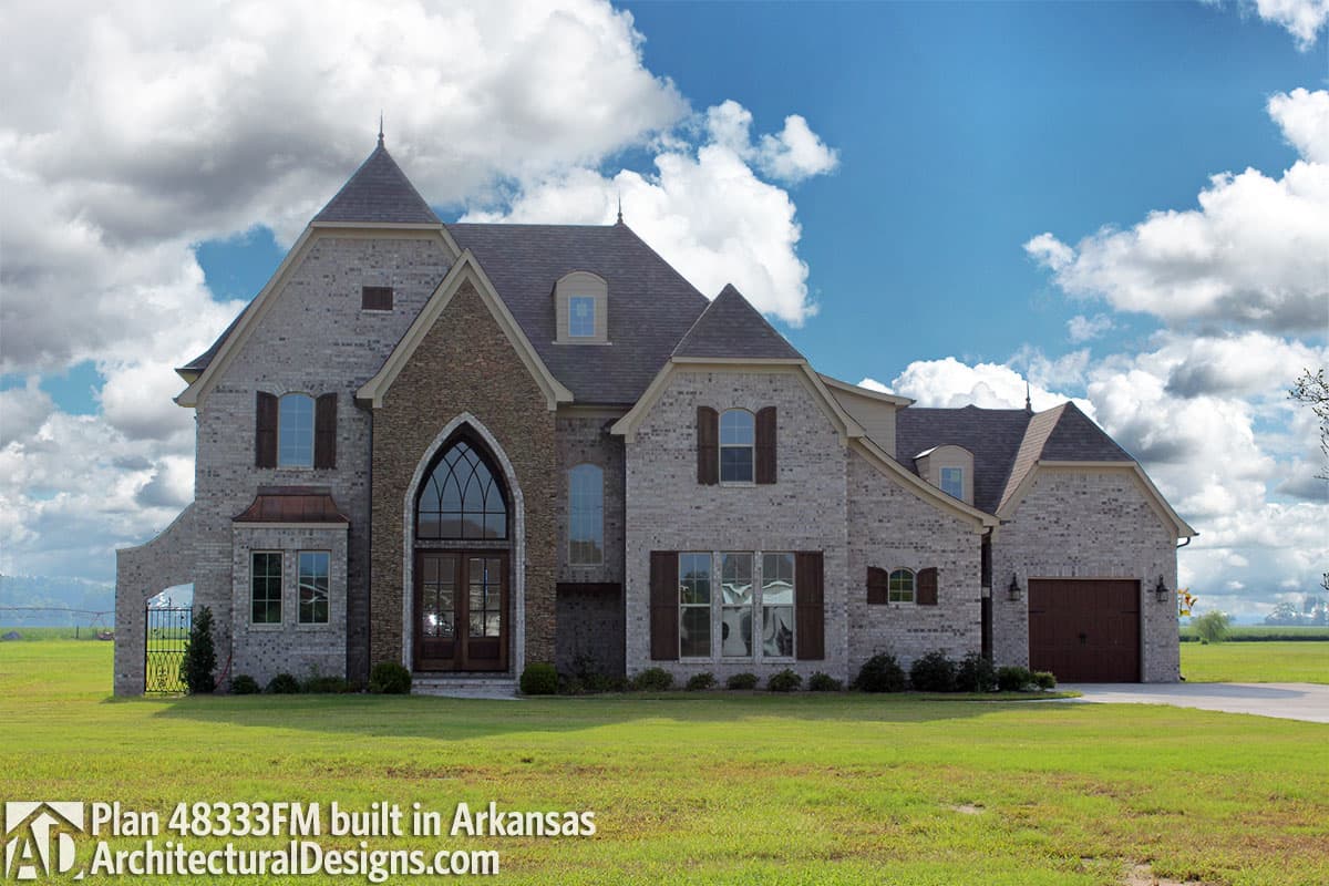 build gallery item - House Plan 48333FM comes to life in Arkansas!