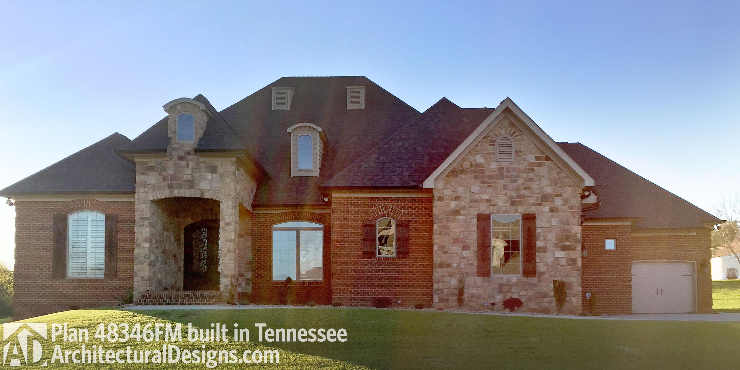 build gallery item - House Plan 48346FM client-built in Tennessee