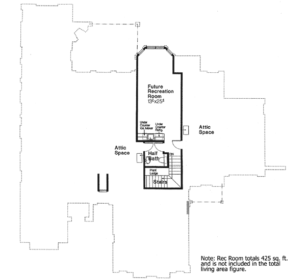 Plan 48359FM: French Country Stunner - Floor Plan - Bonus - European, French Country