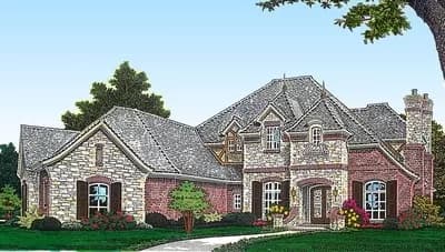 4 Bedroom House Plan with Luxurious Master Suite - 3668 Sq Ft