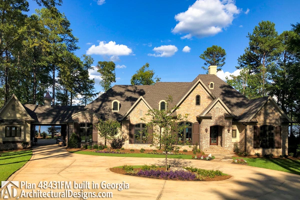 build gallery item - House Plan 48431FM comes to life in Georgia (again!)