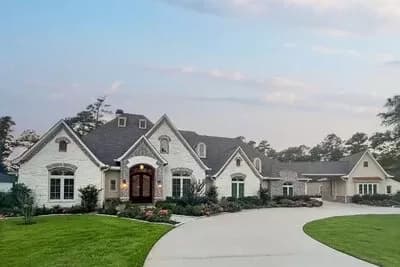 Grand European Manor Style Home Plan - 3193 Sq Ft
