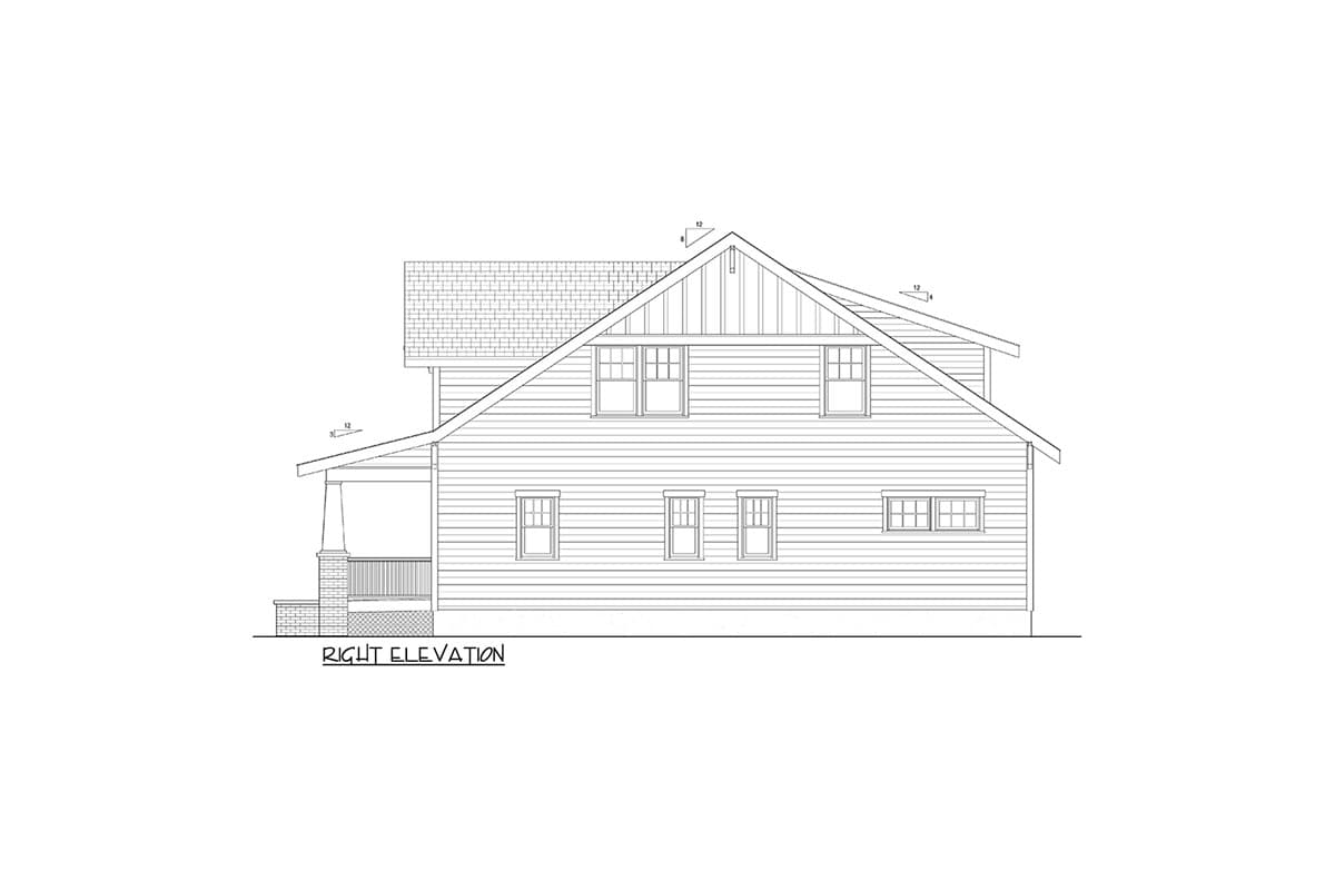 Plan 50102PH: Classic Craftsman Cottage With Flex Room - Image #14 - Bungalow, Country, Craftsman, Northwest