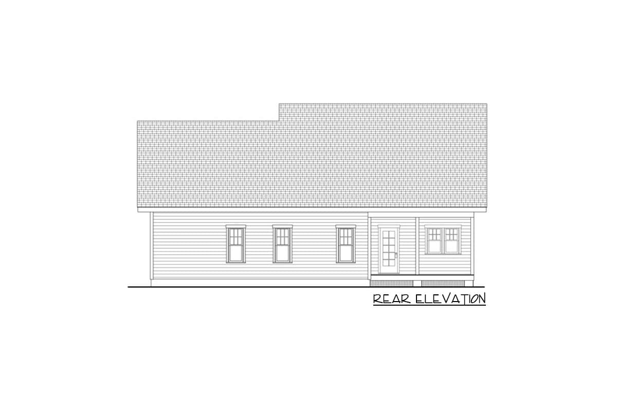 Plan 50104PH: Arts & Crafts Bungalow House Plan - Image #4 - Craftsman, Northwest