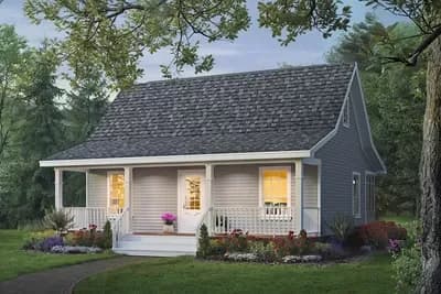 Two-Bedroom Cottage with Options - 800 Sq Ft