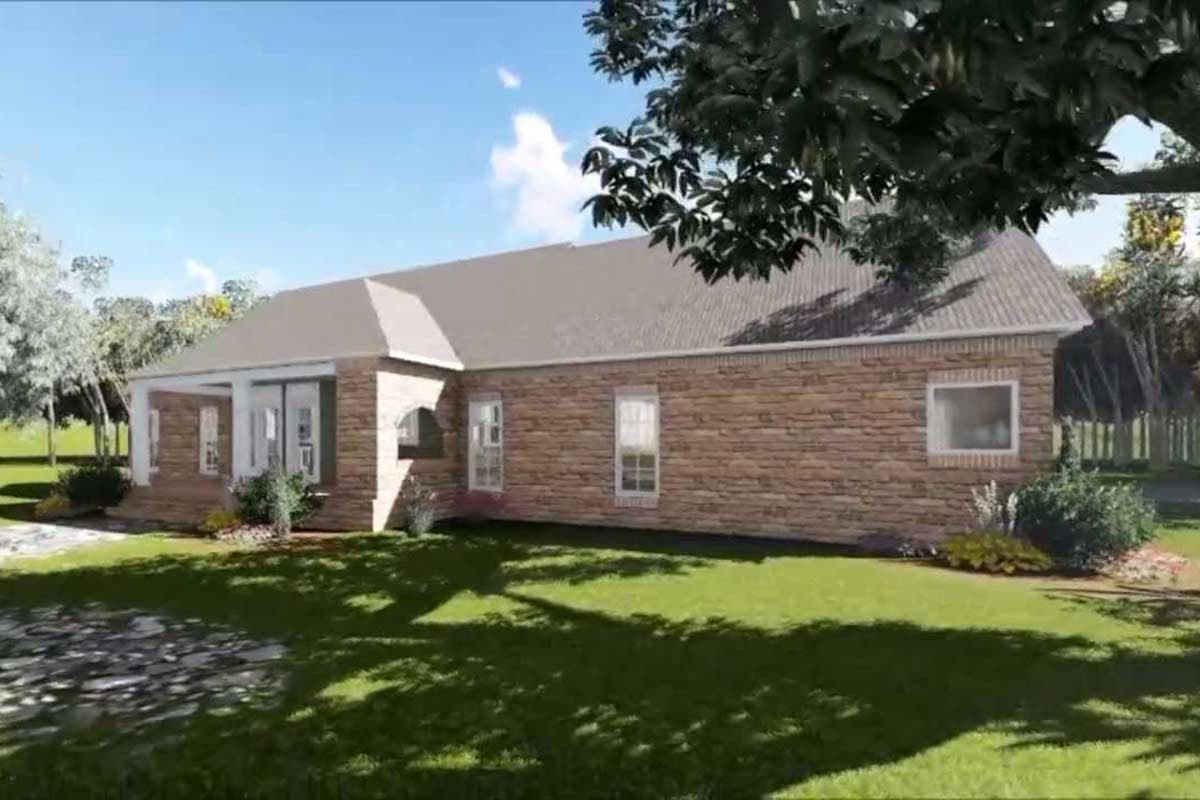 Plan 51006MM: Traditional Country Plan with Covered Porches and Outdoor Kitchen - Image #6 - Country, Traditional