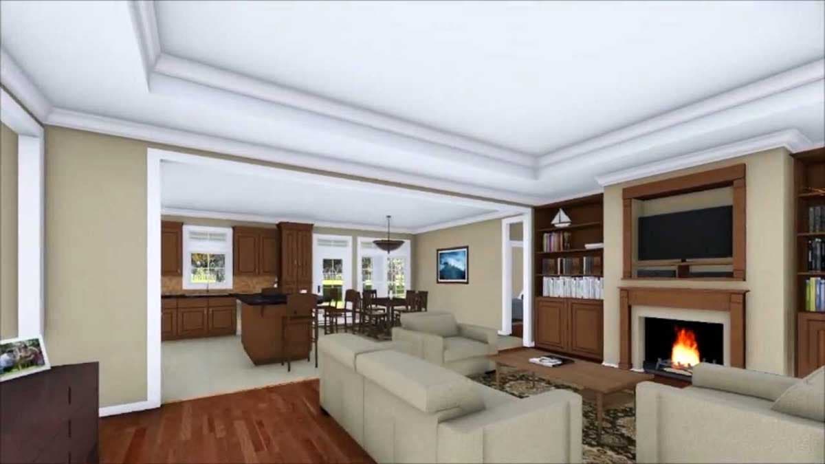 Plan 51006MM: Traditional Country Plan with Covered Porches and Outdoor Kitchen - Image #8 - Country, Traditional