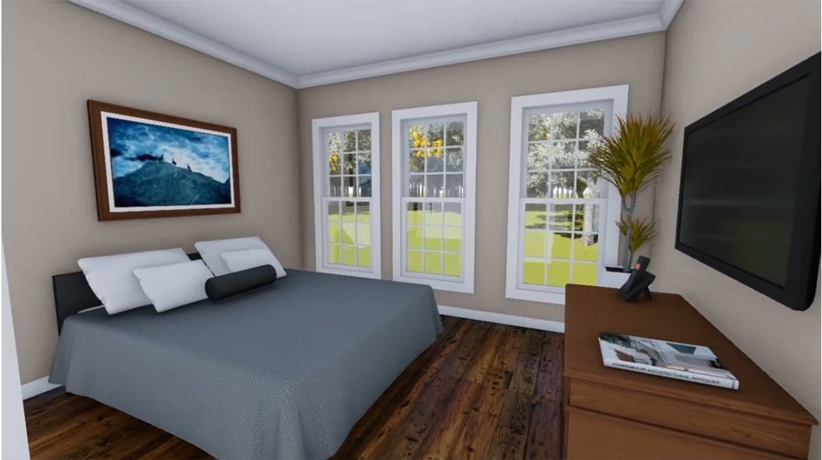 Plan 51029MM: Split Bedroom House Plan Packed with Features - 1888 Sq Ft - Image #10 - Southern, Traditional