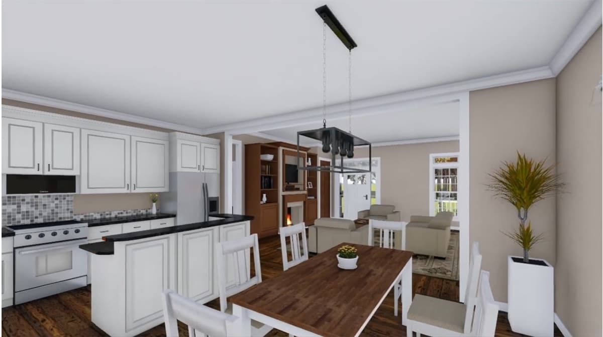 Plan 51029MM: Split Bedroom House Plan Packed with Features - 1888 Sq Ft - Image #8 - Southern, Traditional