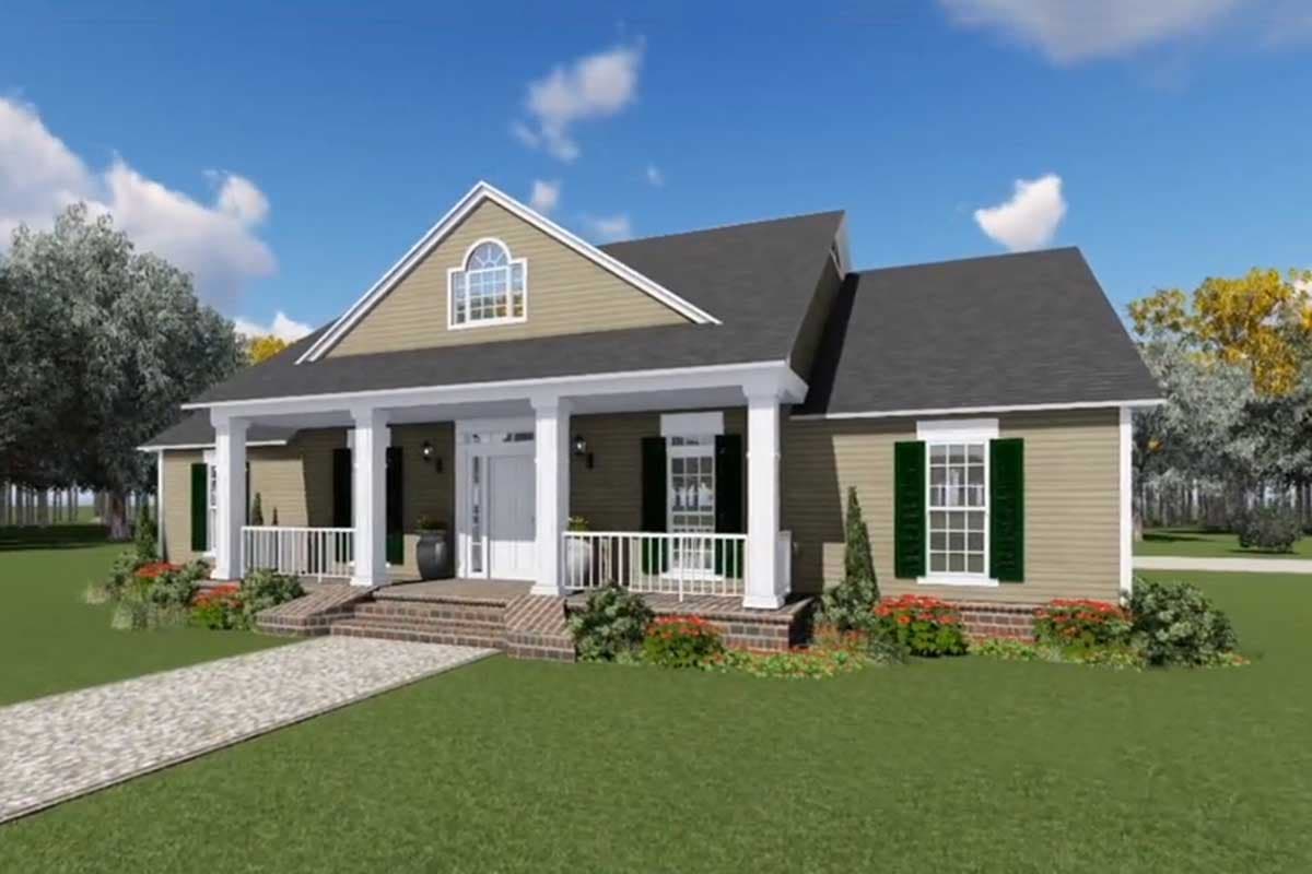 Plan 51029MM: Split Bedroom House Plan Packed with Features - 1888 Sq Ft - Image #17 - Southern, Traditional