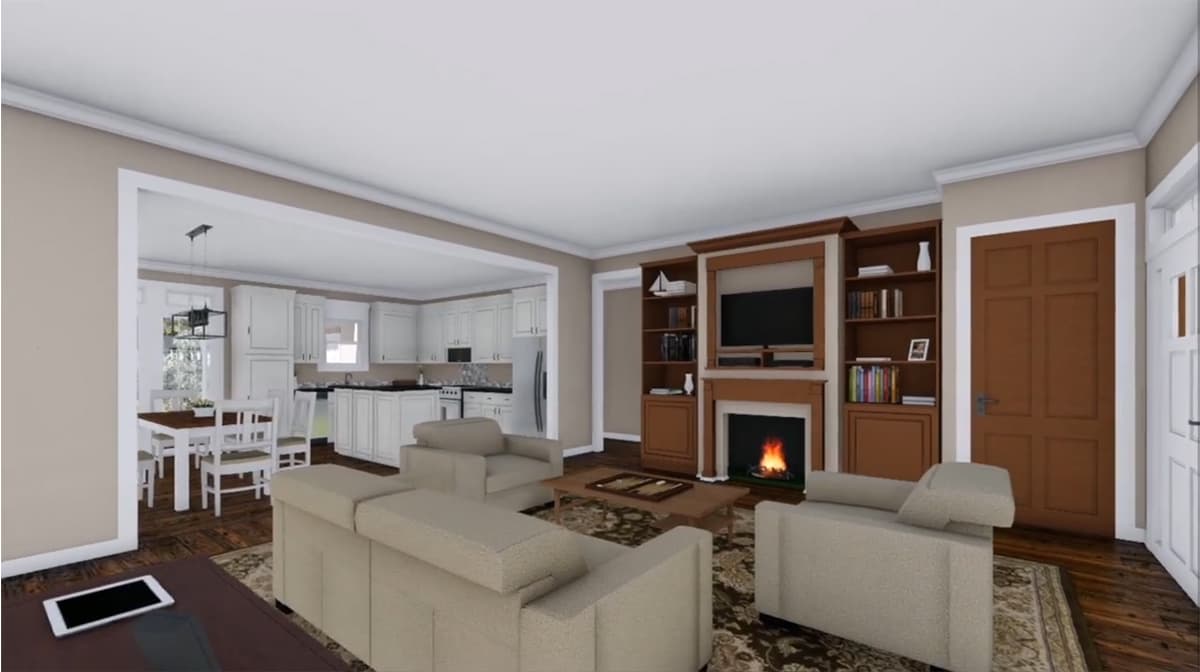 Plan 51029MM: Split Bedroom House Plan Packed with Features - 1888 Sq Ft - Image #5 - Southern, Traditional