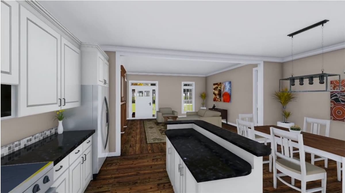 Plan 51029MM: Split Bedroom House Plan Packed with Features - 1888 Sq Ft - Image #7 - Southern, Traditional