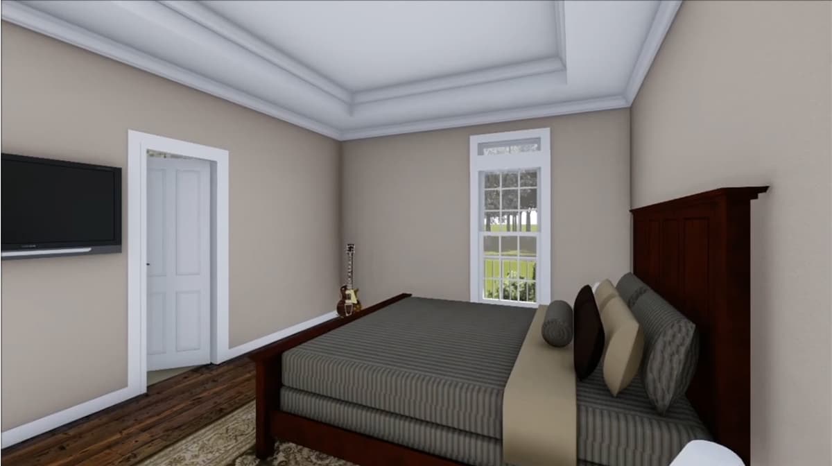 Plan 51029MM: Split Bedroom House Plan Packed with Features - 1888 Sq Ft - Image #13 - Southern, Traditional