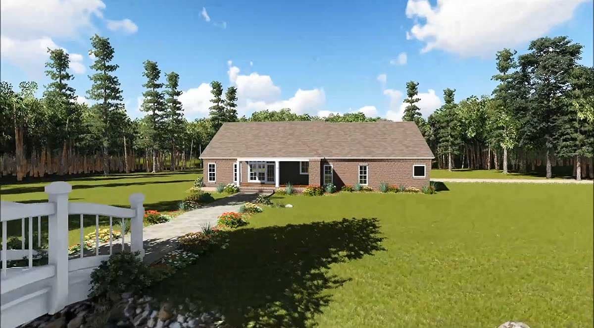 Plan 51033MM: Upscale European Country Styling - Image #37 - Country, Southern, Traditional