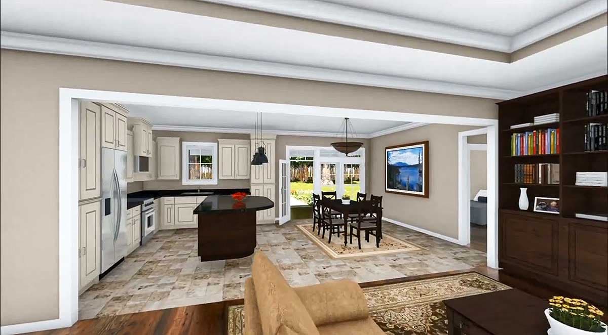 Plan 51033MM: Upscale European Country Styling - Image #5 - Country, Southern, Traditional