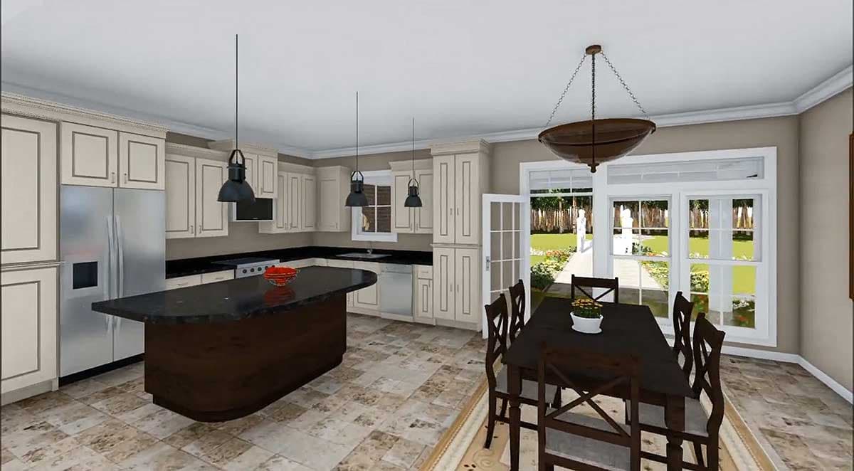 Plan 51033MM: Upscale European Country Styling - Image #6 - Country, Southern, Traditional