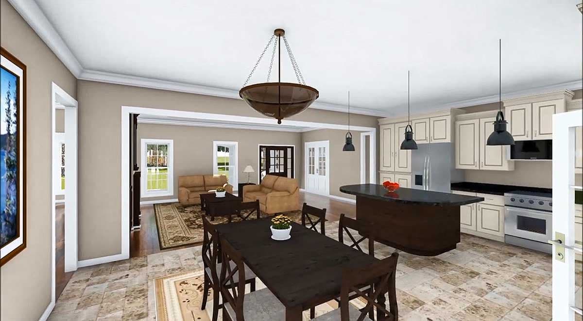 Plan 51033MM: Upscale European Country Styling - Image #7 - Country, Southern, Traditional