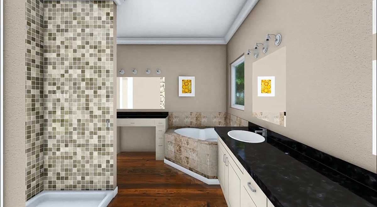 Plan 51033MM: Upscale European Country Styling - Image #24 - Country, Southern, Traditional