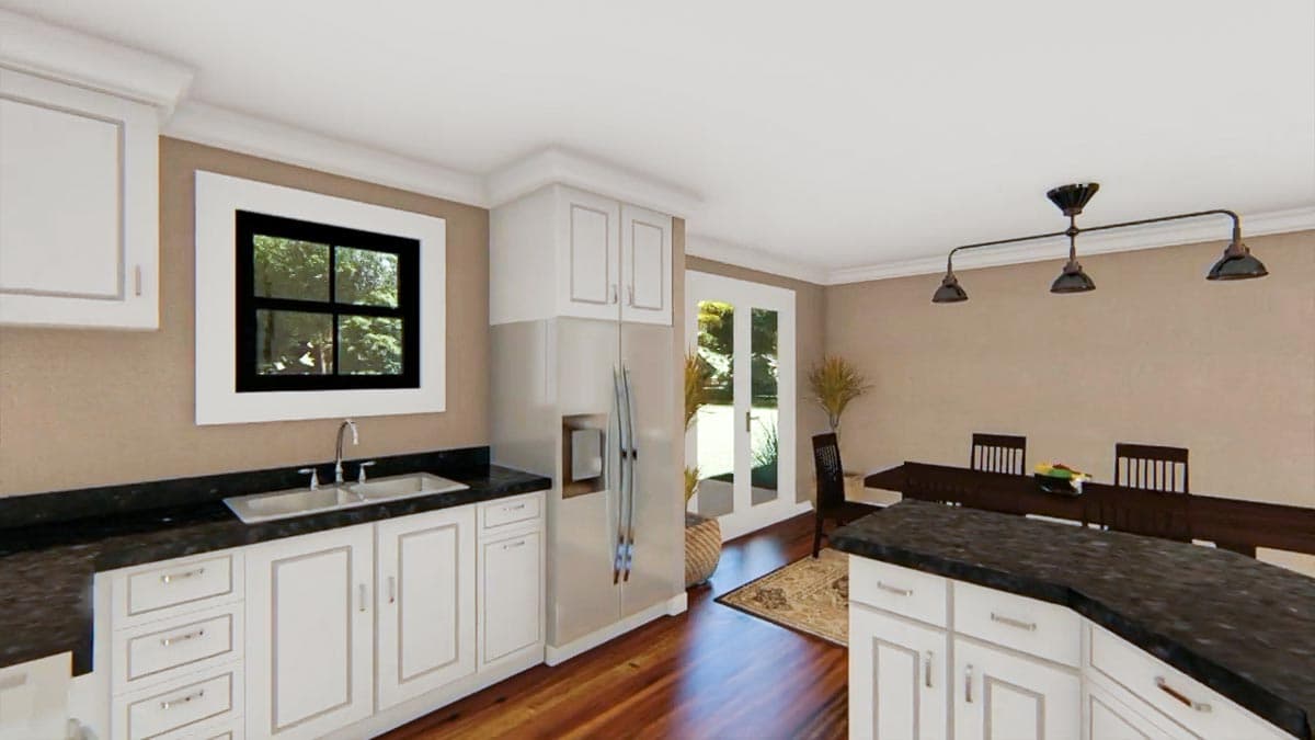 Plan 5104MM: Traditional Home Plan with Curb Appeal - 1400 Sq Ft - Image #23 - Country, Ranch, Traditional