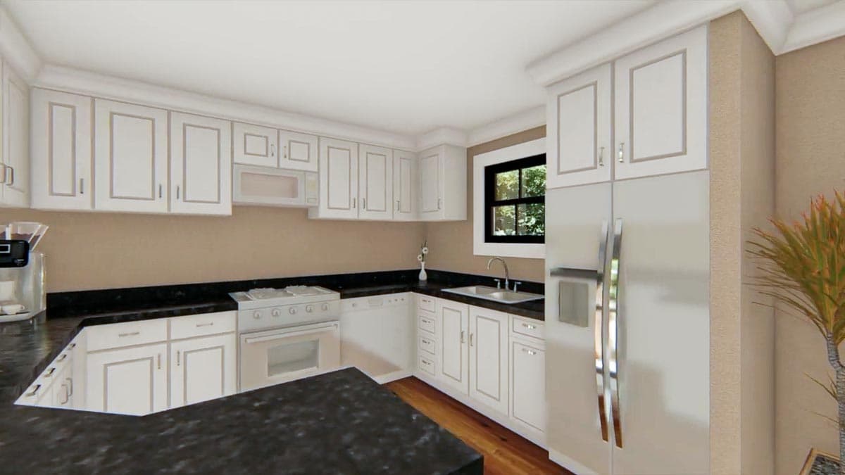 Plan 5104MM: Traditional Home Plan with Curb Appeal - 1400 Sq Ft - Image #25 - Country, Ranch, Traditional