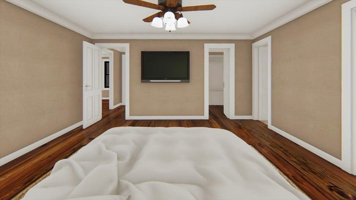 Plan 5104MM: Traditional Home Plan with Curb Appeal - 1400 Sq Ft - Image #29 - Country, Ranch, Traditional