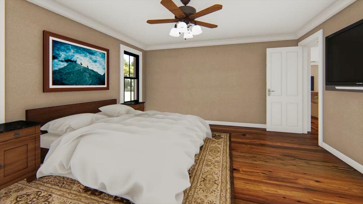 Plan 5104MM: Traditional Home Plan with Curb Appeal - 1400 Sq Ft - Image #31 - Country, Ranch, Traditional