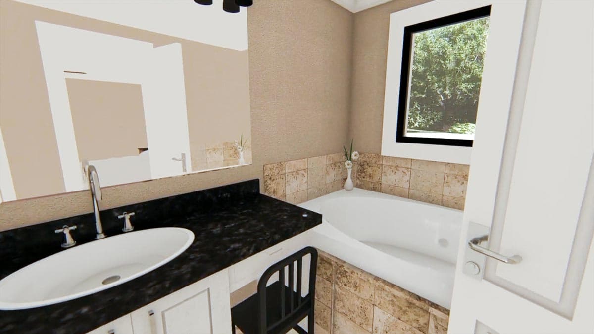 Plan 5104MM: Traditional Home Plan with Curb Appeal - 1400 Sq Ft - Image #32 - Country, Ranch, Traditional