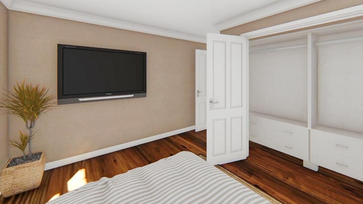 Plan 5104MM: Traditional Home Plan with Curb Appeal - 1400 Sq Ft - Image #40 - Country, Ranch, Traditional