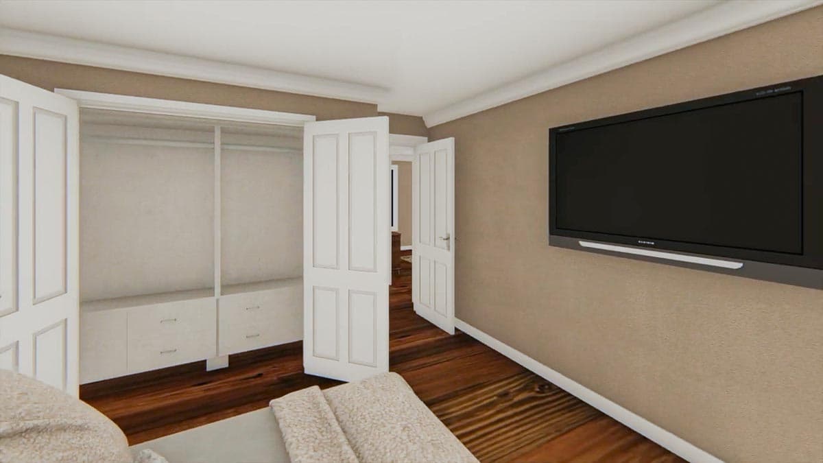 Plan 5104MM: Traditional Home Plan with Curb Appeal - 1400 Sq Ft - Image #43 - Country, Ranch, Traditional