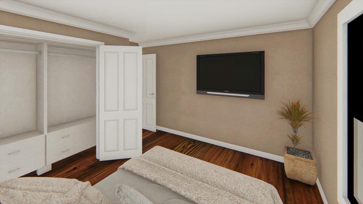 Plan 5104MM: Traditional Home Plan with Curb Appeal - 1400 Sq Ft - Image #44 - Country, Ranch, Traditional