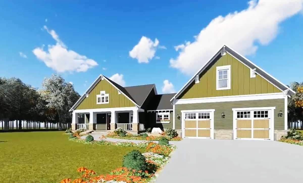 Plan 51043MM: Beautiful Craftsman House Plan - Image #7 - Craftsman, Northwest