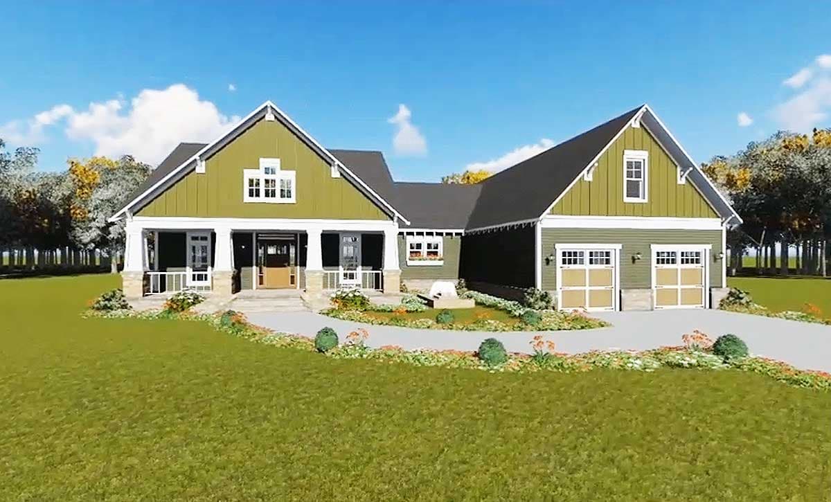 Plan 51043MM: Beautiful Craftsman House Plan - Image #8 - Craftsman, Northwest