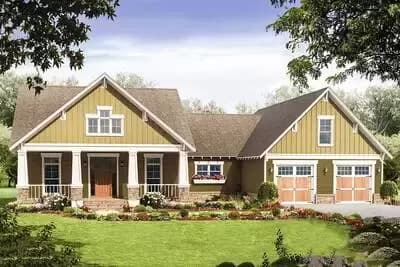 Beautiful Craftsman House Plan
