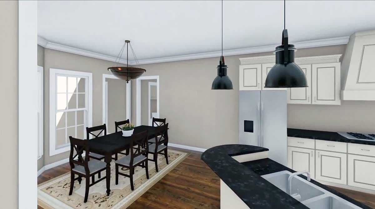 Plan 51054MM: Southern House Plan with Twelve Foot Great Room Ceilings - 2200 Sq Ft - Image #14 - Acadian, French Country, Louisiana-Style, Southern