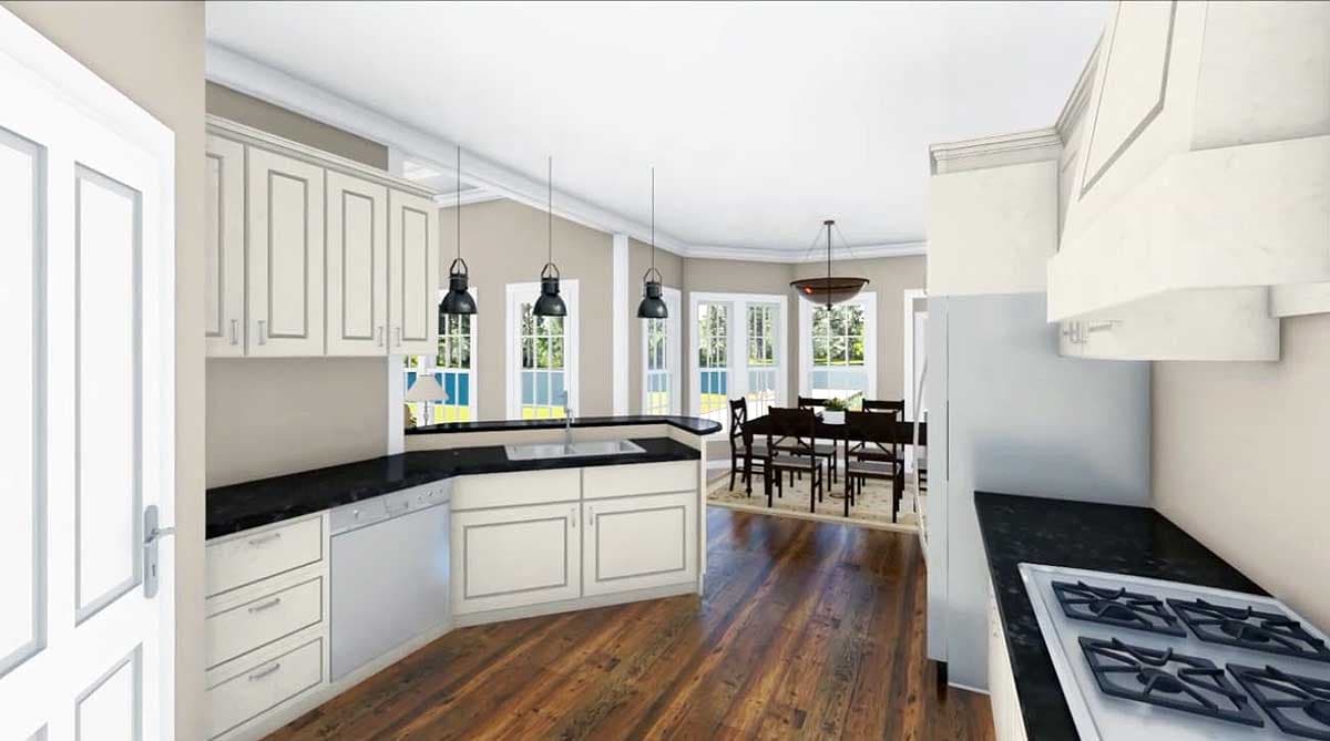 Plan 51054MM: Southern House Plan with Twelve Foot Great Room Ceilings - 2200 Sq Ft - Image #17 - Acadian, French Country, Louisiana-Style, Southern