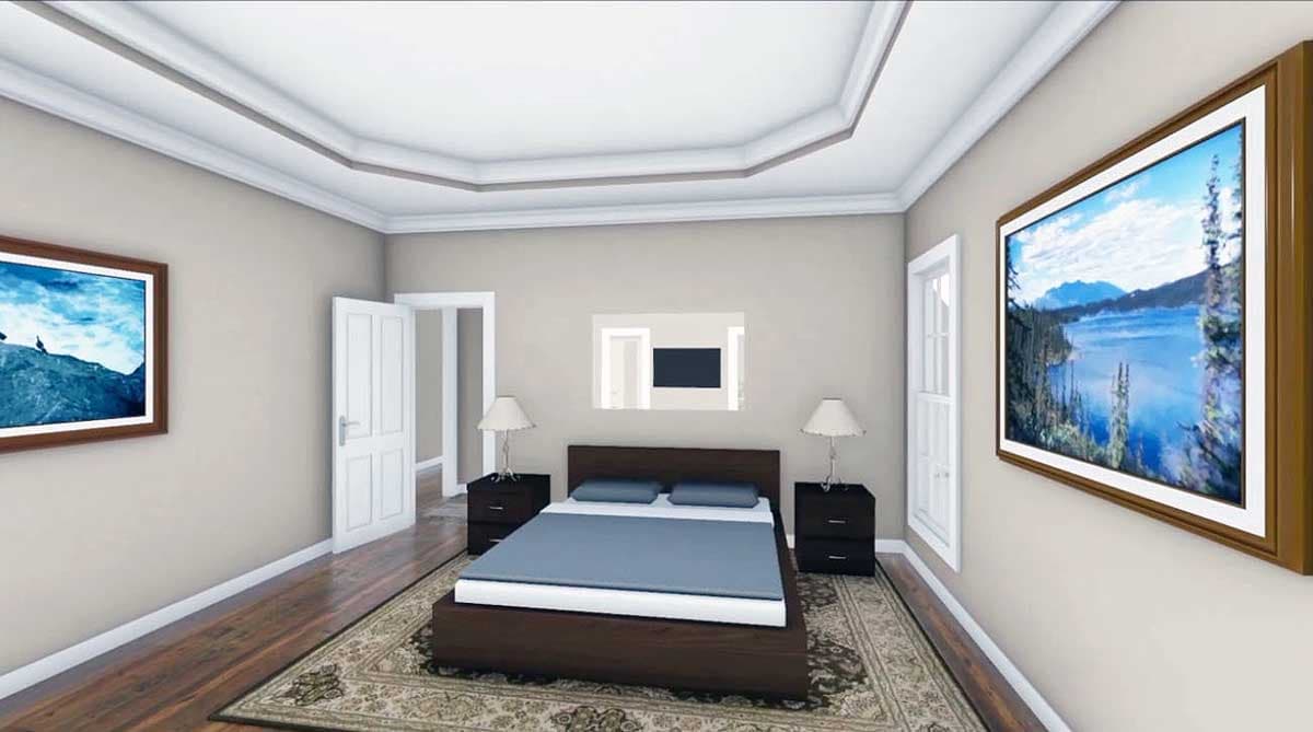 Plan 51054MM: Southern House Plan with Twelve Foot Great Room Ceilings - 2200 Sq Ft - Image #23 - Acadian, French Country, Louisiana-Style, Southern