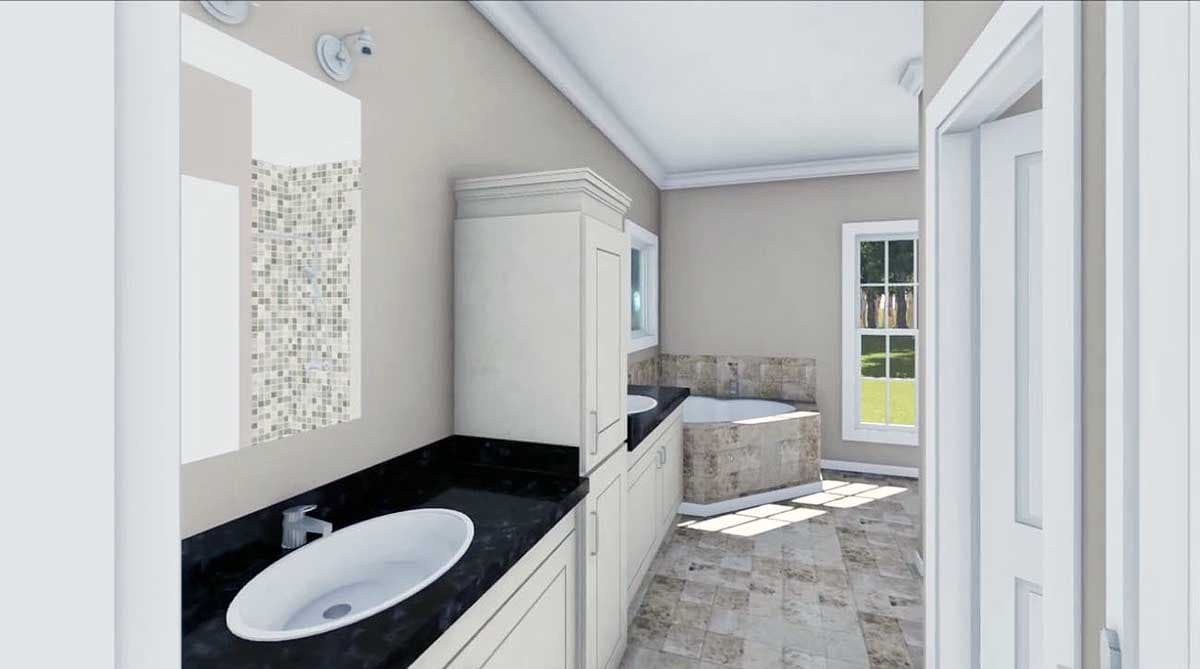 Plan 51054MM: Southern House Plan with Twelve Foot Great Room Ceilings - 2200 Sq Ft - Image #25 - Acadian, French Country, Louisiana-Style, Southern