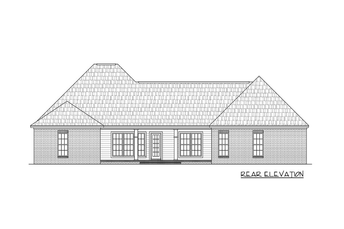 Plan 51062MM: Smart Design with European Styling - Image #9 - Southern, Traditional