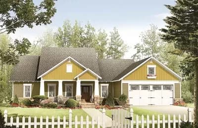 Craftsman Home Plan with Class