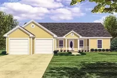 Easy to Build House Plan in Many Versions - 1426 Sq Ft