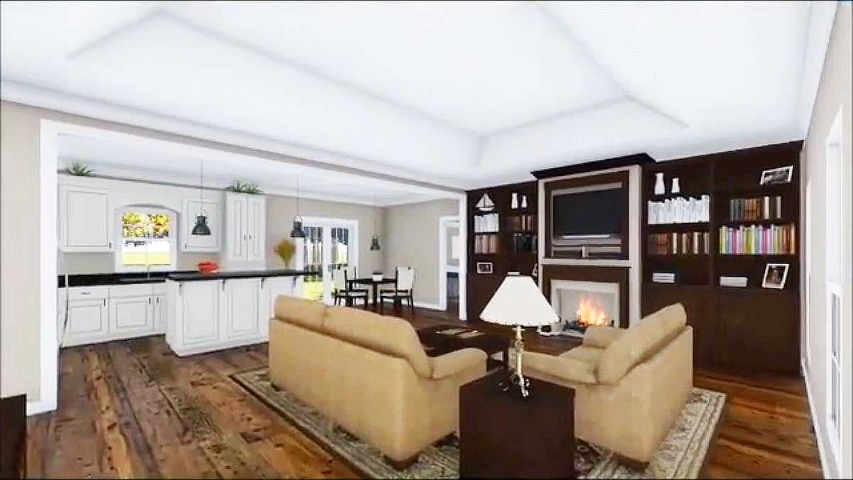 Plan 5112MM: European Touches and Multiple Versions - Image #7 - Acadian, Ranch, Southern, Traditional