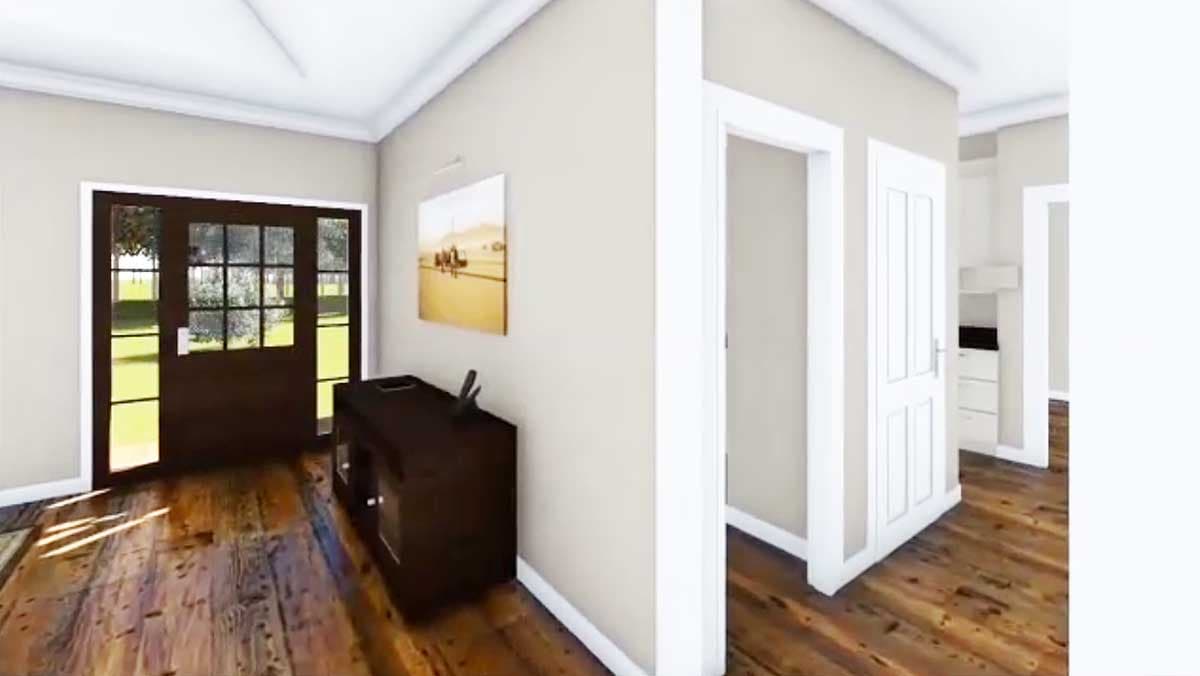 Plan 5112MM: European Touches and Multiple Versions - Image #6 - Acadian, Ranch, Southern, Traditional