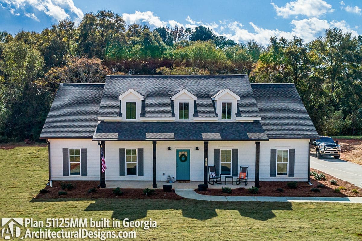 Plan 51125MM: Traditional House Plan with Options - 1640 Sq Ft - Image #5 - Cottage, Country, Farmhouse, New American, Ranch, Traditional