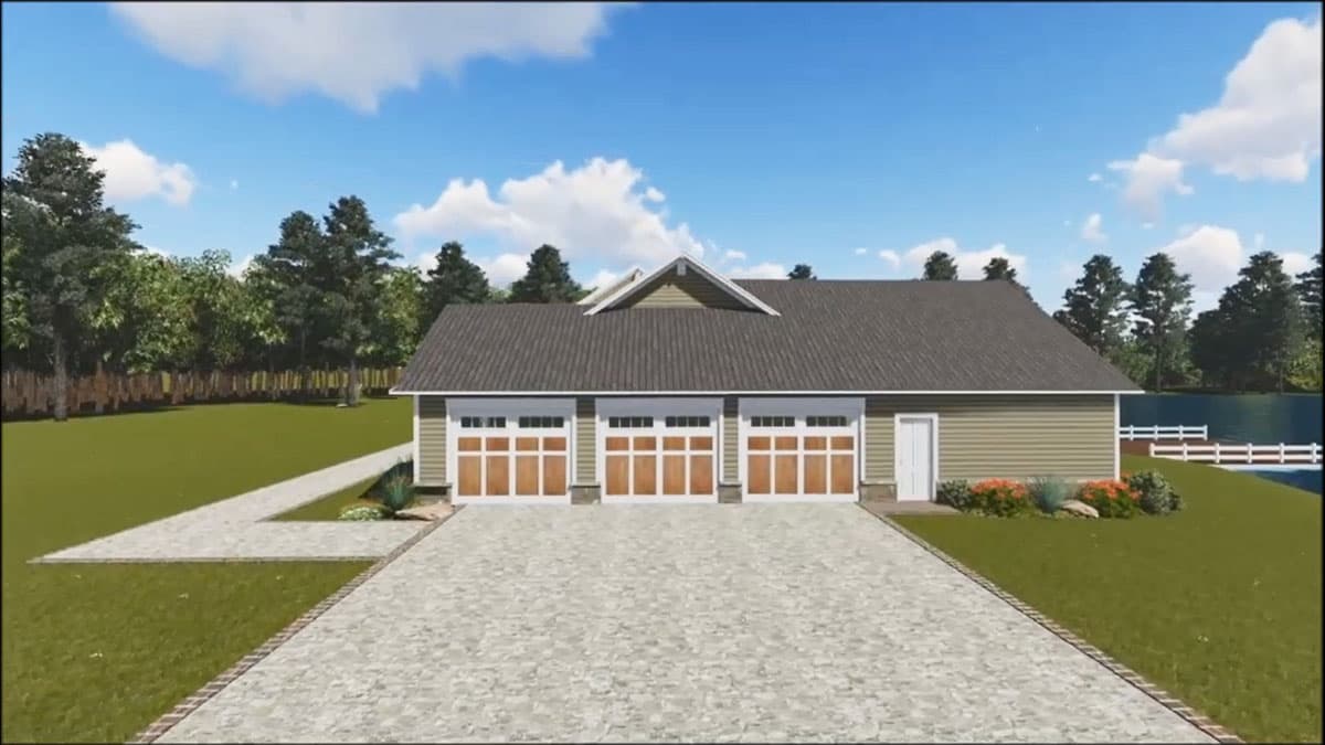 Plan 51136MM: Craftsman Show-Stopper - Image #13 - Craftsman, Northwest