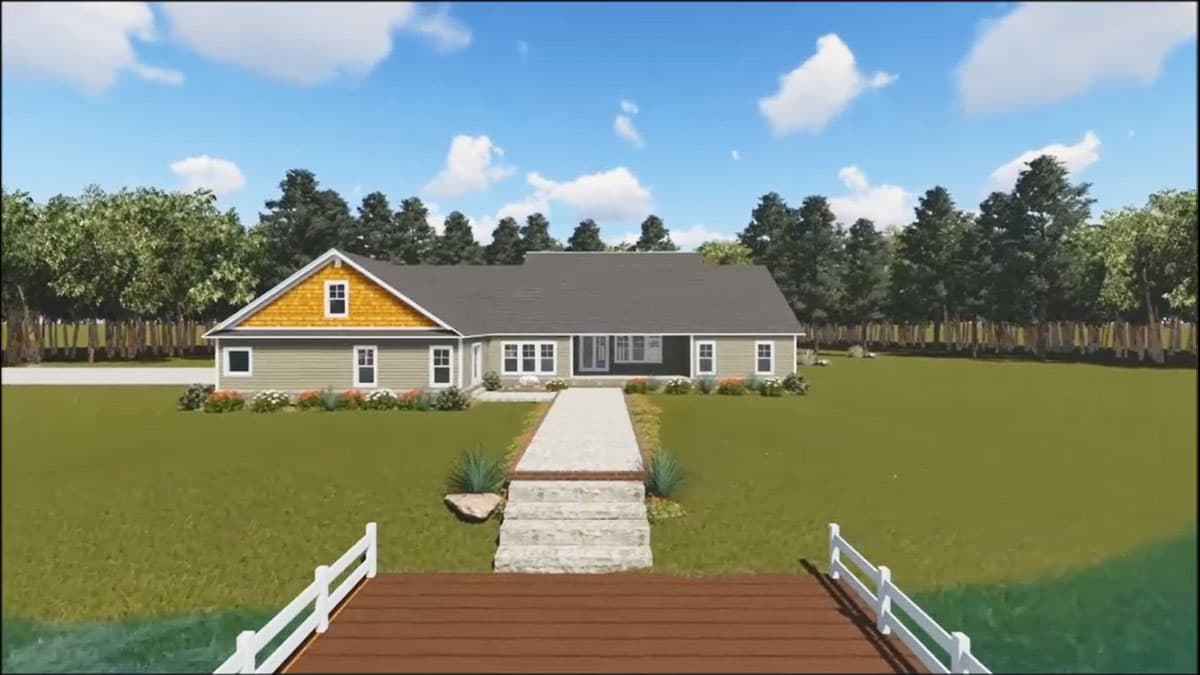 Plan 51136MM: Craftsman Show-Stopper - Image #12 - Craftsman, Northwest