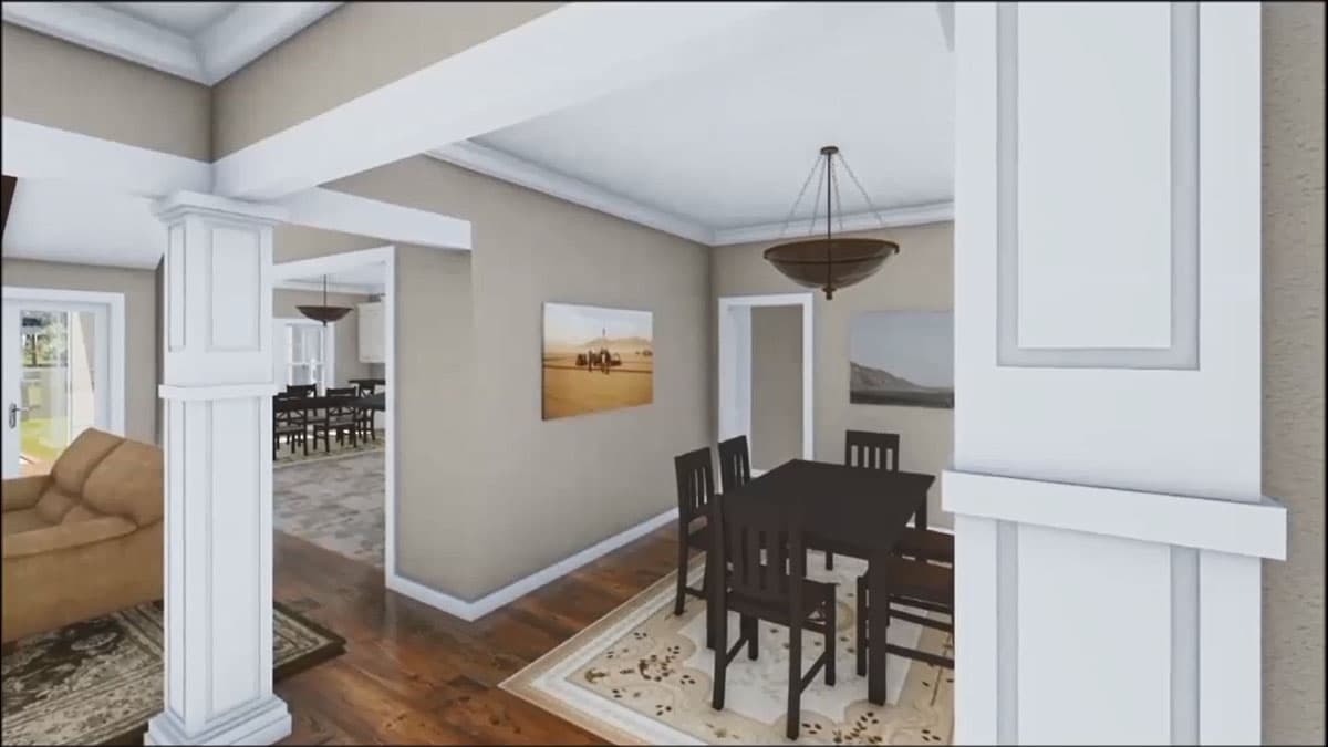 Plan 51136MM: Craftsman Show-Stopper - Image #15 - Craftsman, Northwest