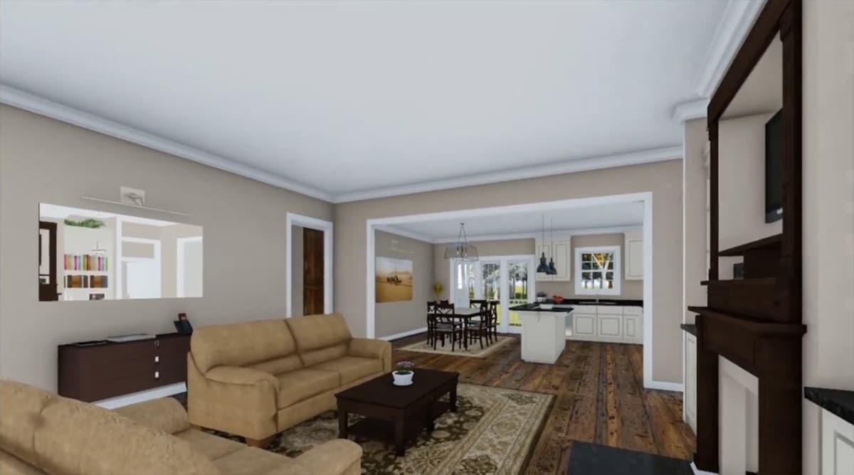 Plan 51141MM: House Plan with Covered Porches Front and Back - 1870 Sq Ft - Image #9 - Craftsman, Northwest, Traditional