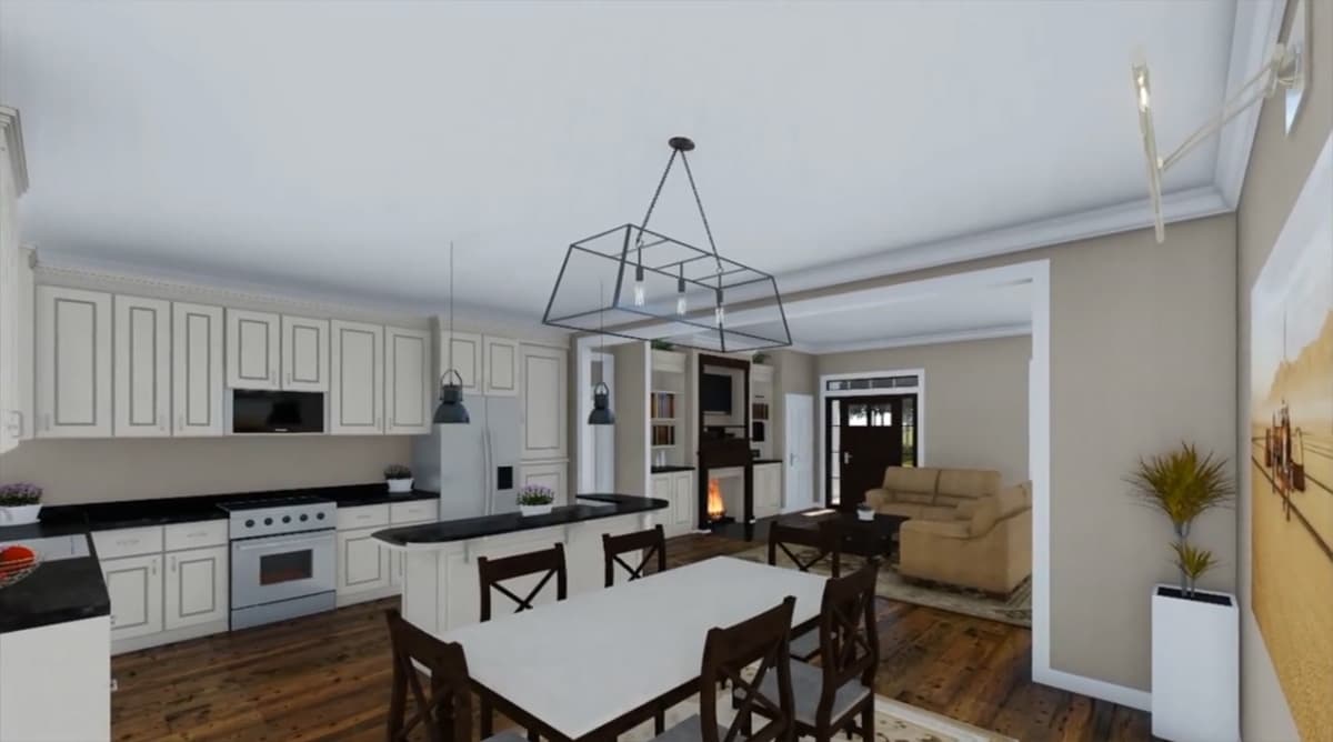 Plan 51141MM: House Plan with Covered Porches Front and Back - 1870 Sq Ft - Image #13 - Craftsman, Northwest, Traditional