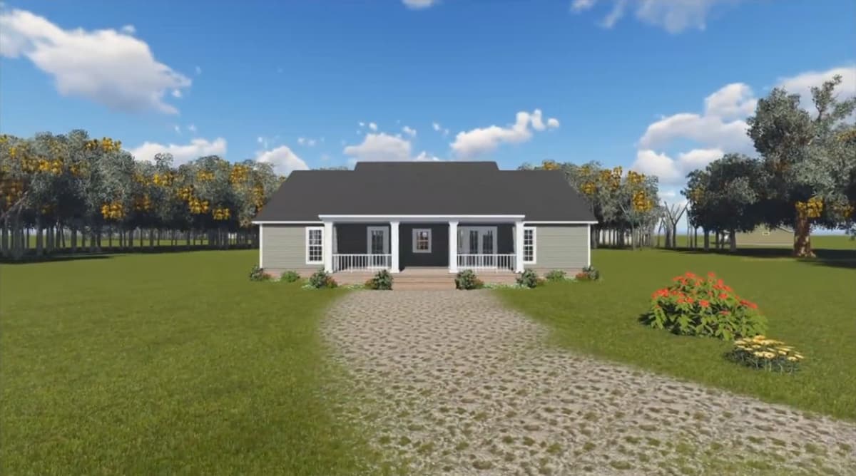 Plan 51141MM: House Plan with Covered Porches Front and Back - 1870 Sq Ft - Image #5 - Craftsman, Northwest, Traditional